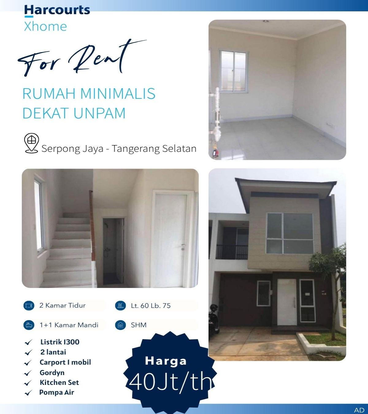 Disewakan Rumah siap huni di Serpong Jaya Tangerang Selatan - Foto 6