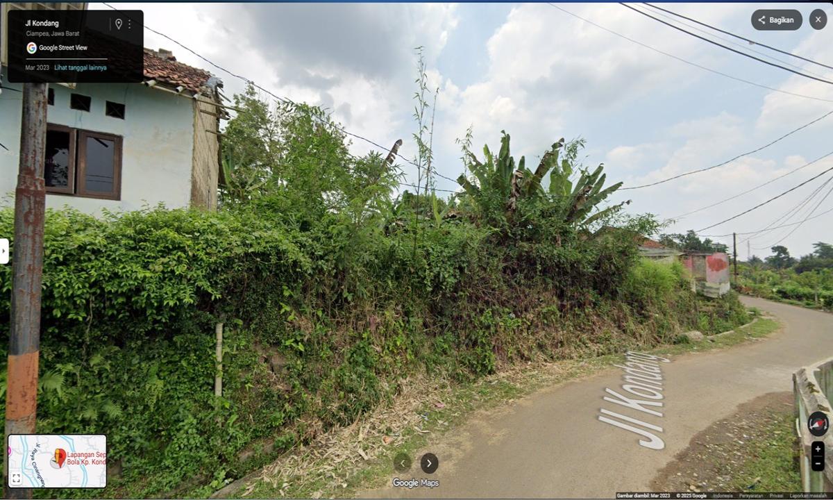 Tanah Kavling dekat Jl Raya Cinangneng Bogor Jawa Barat