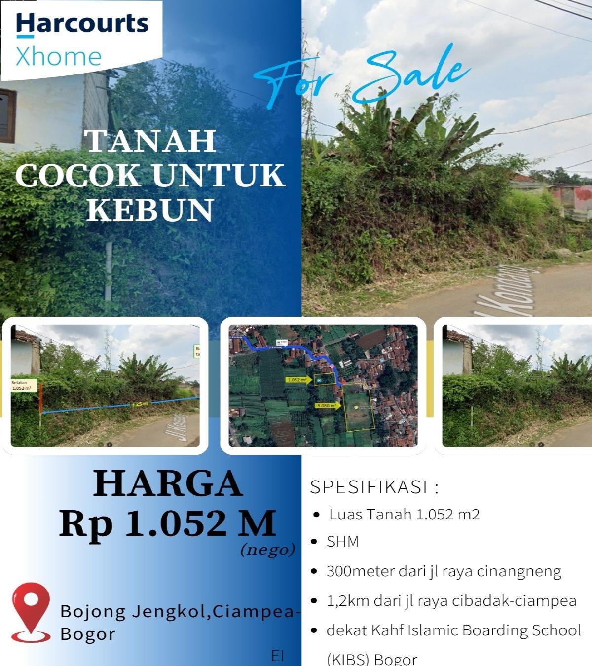 Tanah Kavling dekat Jl Raya Cinangneng Bogor Jawa Barat - Foto 4