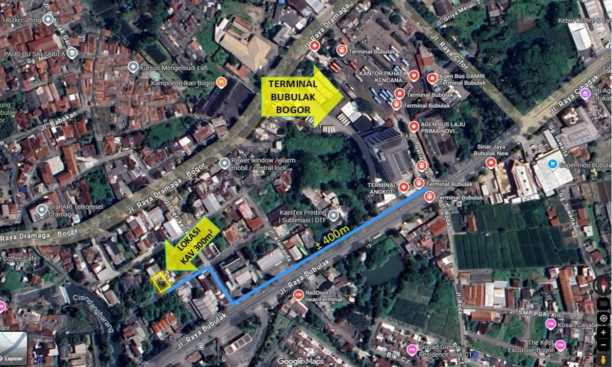 Tanah cocok untuk tempat tinggal di Sindang Barang Bogor Barat - Foto 2