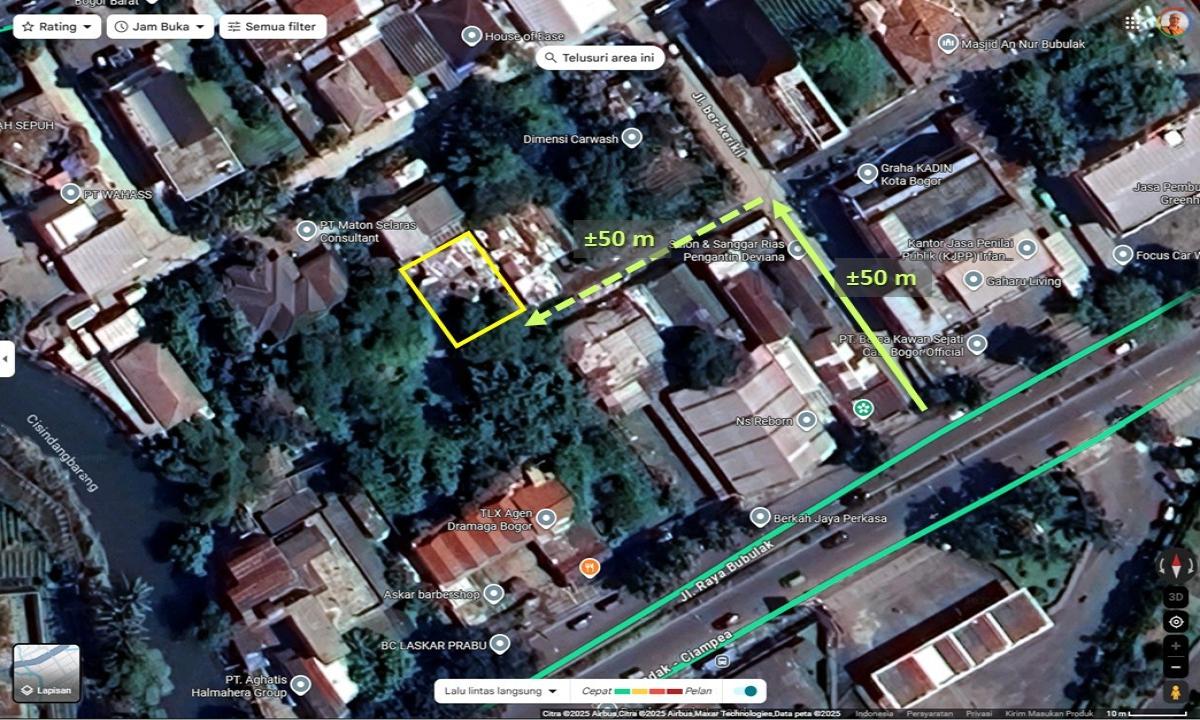 Tanah cocok untuk tempat tinggal di Sindang Barang Bogor Barat - Foto 4