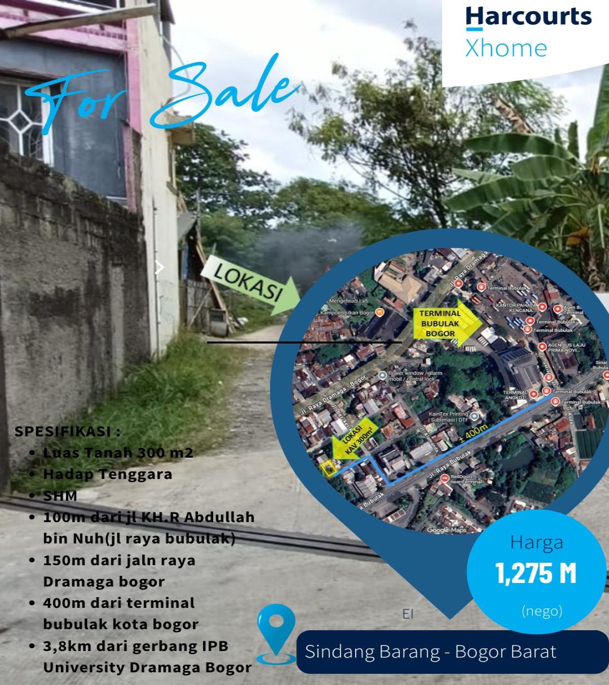 Tanah cocok untuk tempat tinggal di Sindang Barang Bogor Barat - Foto 5