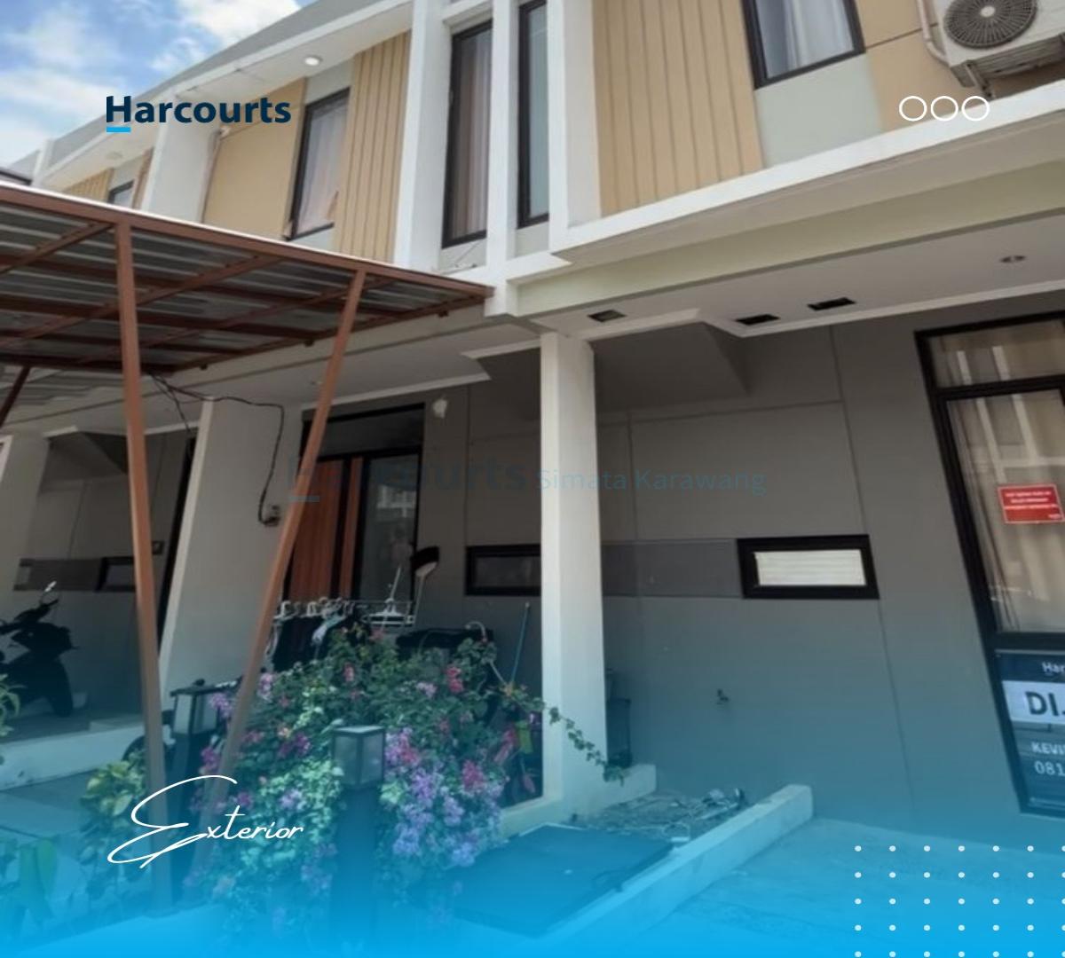 Rumah 2 Lantai Siap Huni SHM Cluster Thalassa Galuh Mas