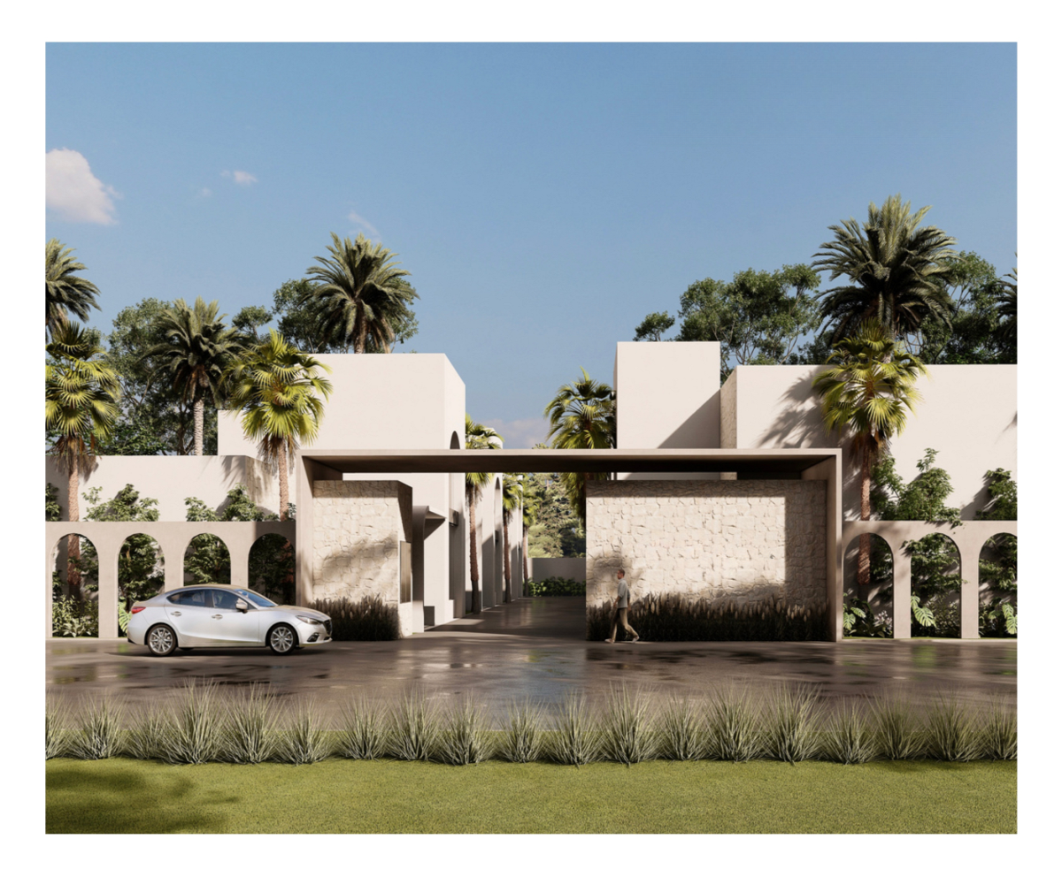 Villa Minimalist One Gate Sistem di Balangan