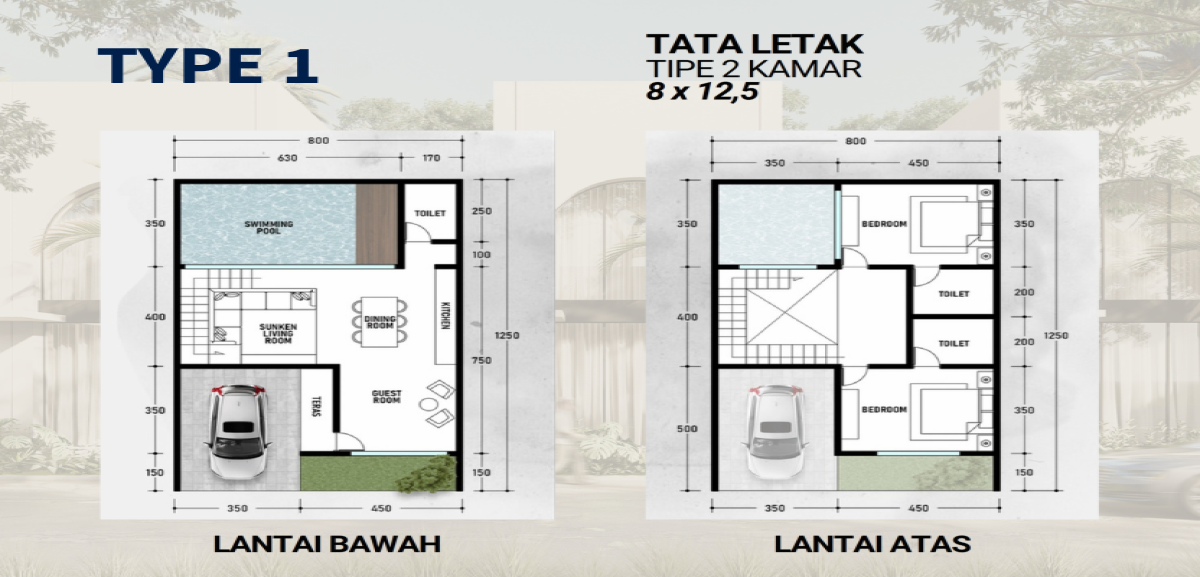 Villa Minimalist One Gate Sistem di Balangan - Foto 8