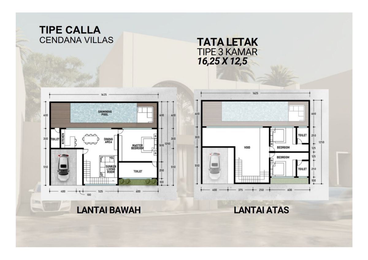 Luxury Cendana Villas Kompleks dekat Pantai Balangan - Foto 2