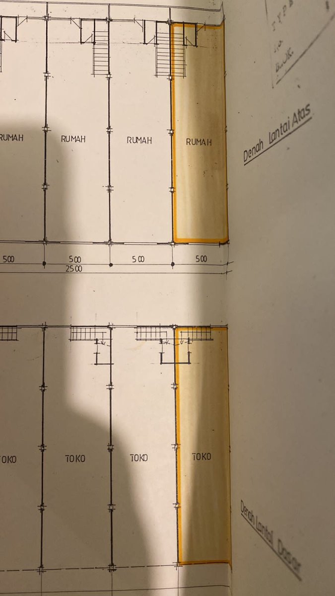 Dijual ruko 2 lantai di dekat perumahan Bukit Nusa Indah Ciputat Tangsel