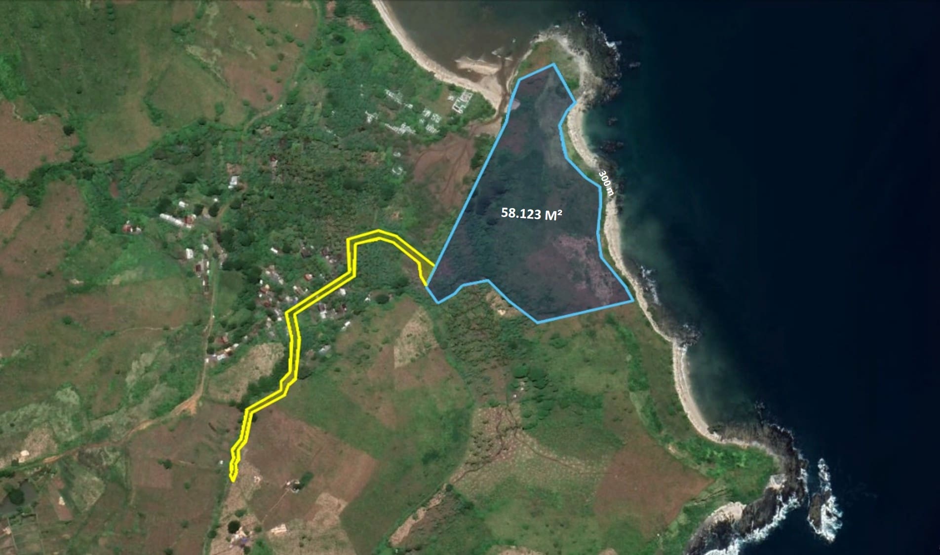 Land With Views &amp; 300 Metres Beach Frontage - Foto 6