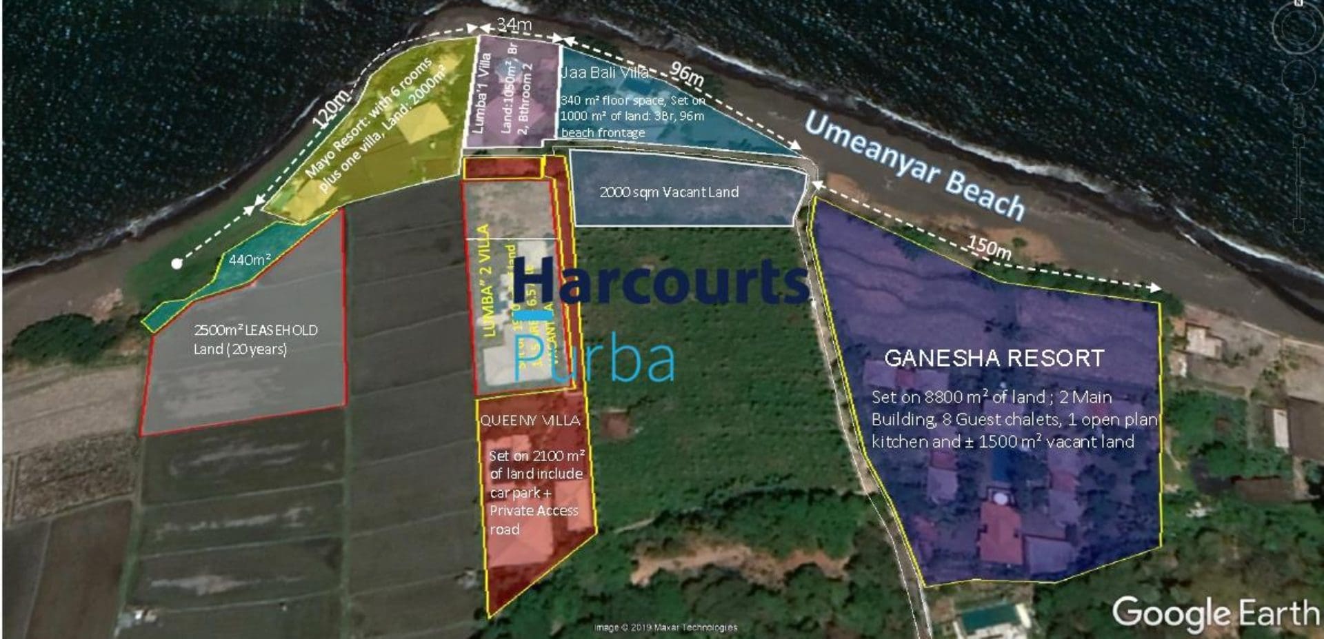 Freehold Beachfront Resort for Sale, North Bali - Foto 5