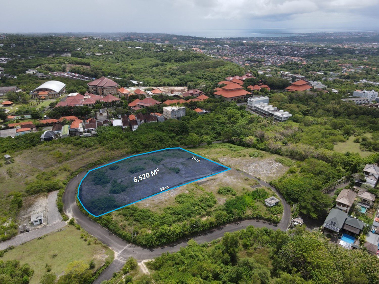 6520 sqm Ocean View Land in Kampial