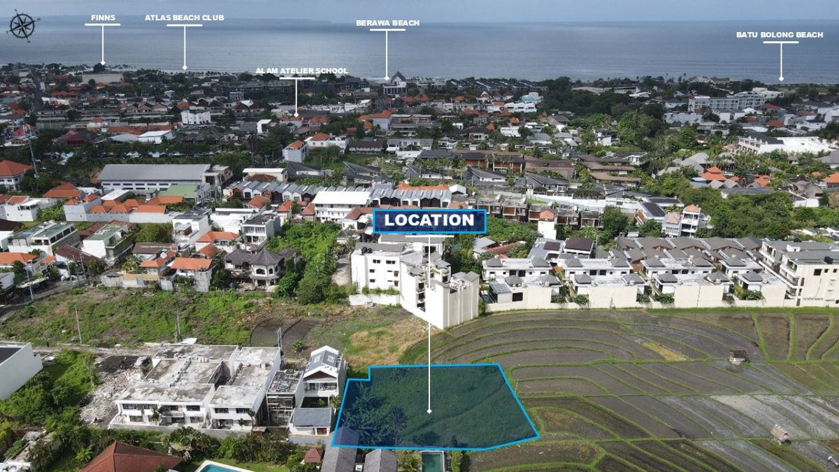 Land for sale 1430 sqm in Berawa - Foto 2