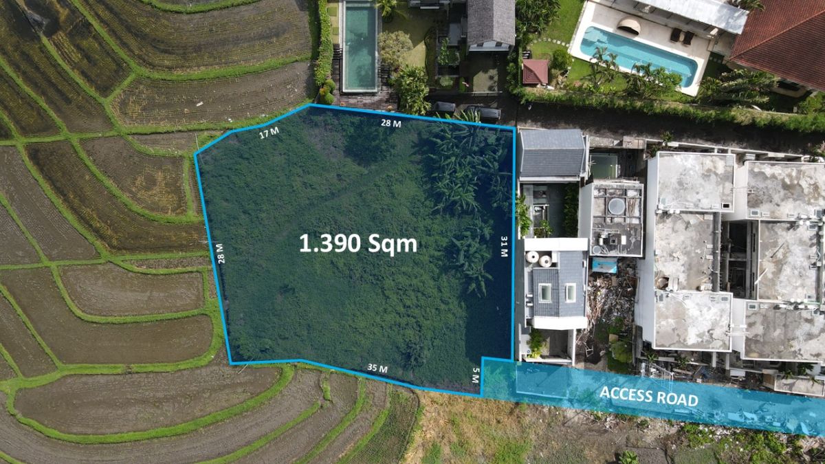 Land for sale 1430 sqm in Berawa - Foto 3