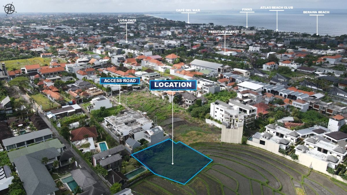 Land for sale 1430 sqm in Berawa - Foto 4