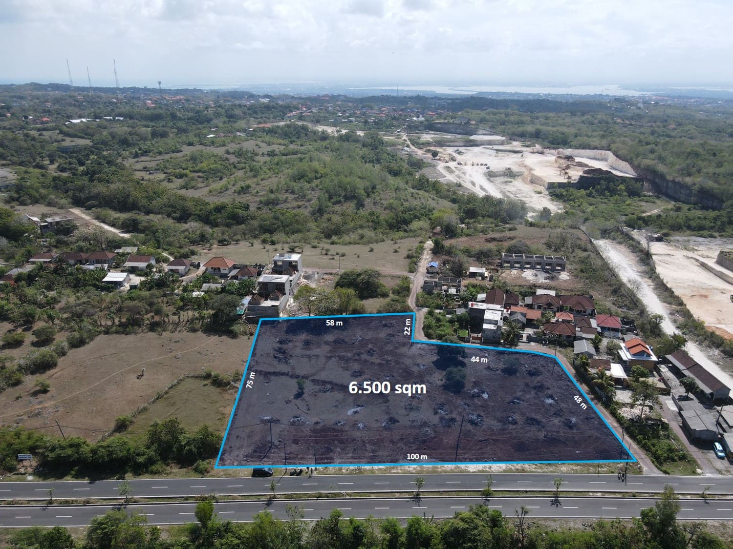 Large Plot of Land for Sale, Pandawa South Bukit