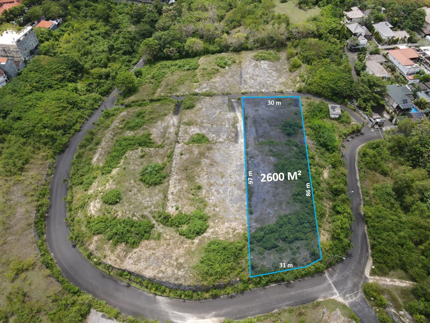 2600 sqm Ocean Views Land in Kampial Nusa Dua - Foto 5