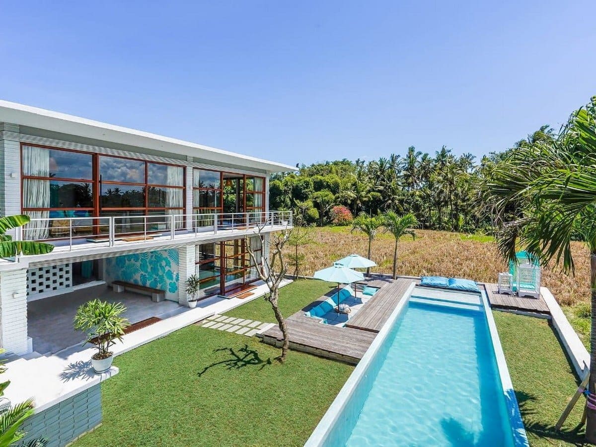 Modern Villa with Ricefield Views for Lease in Kedungu - Foto 2