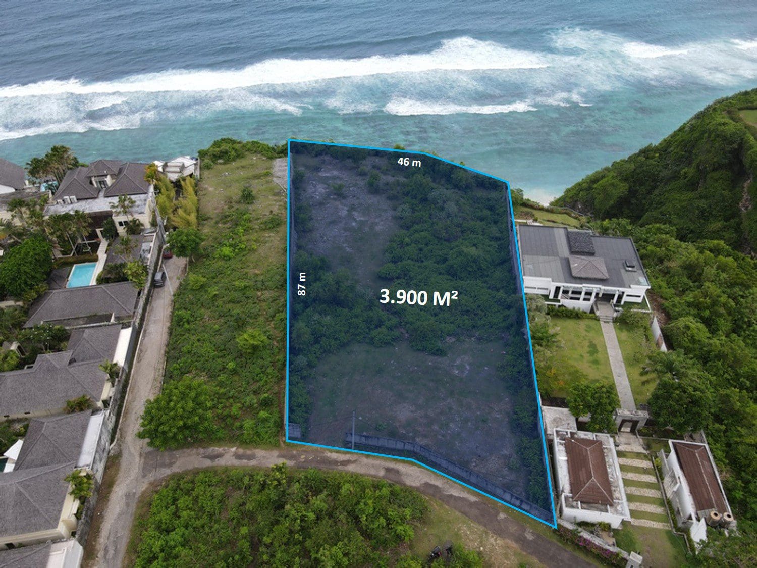 Spectacular Cliff-Front Land in Ungasan