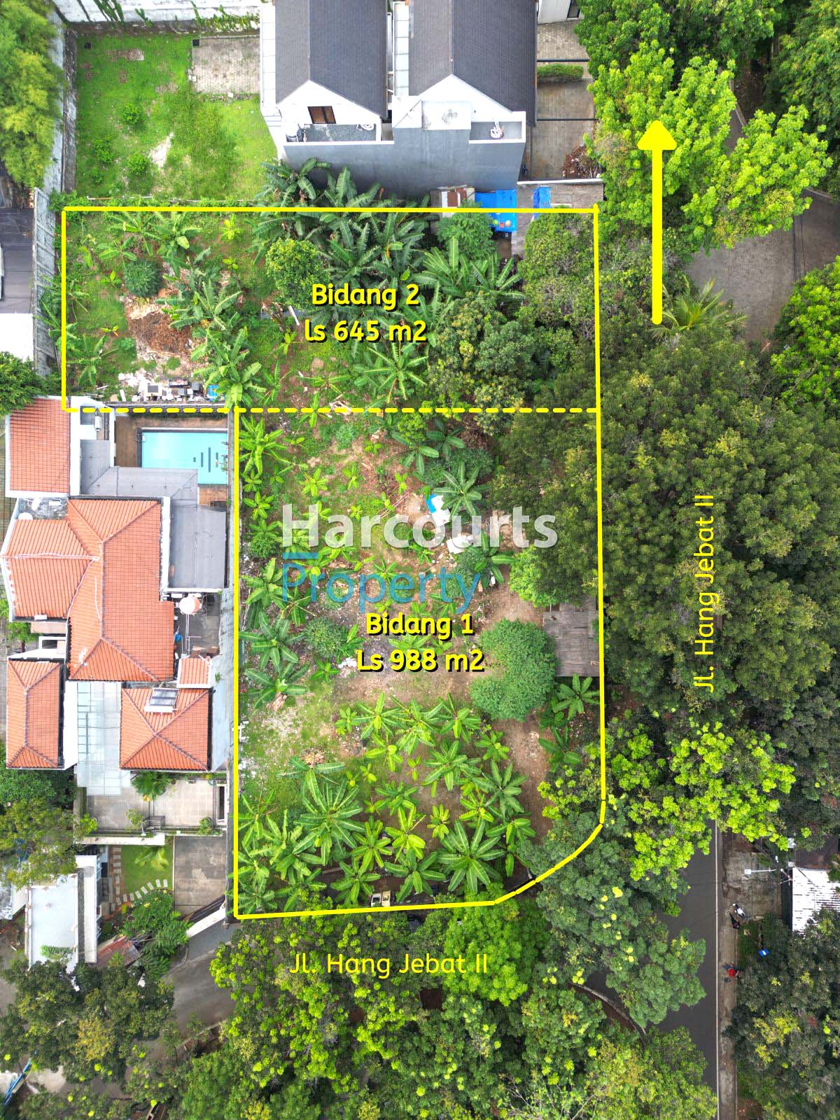 Dijual Tanah Luas Di Lokasi Strategis Area Kebayoran Baru