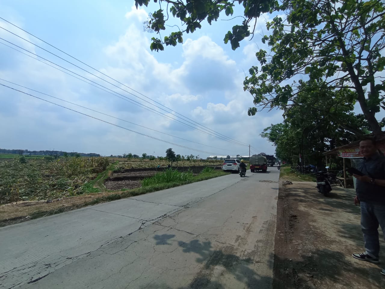 Dijual Cepat! Tanah 2 Muka, Zona Merah Kontur Datar, Lokasi Strategis Mojopuro Sumberlawang - Foto 3